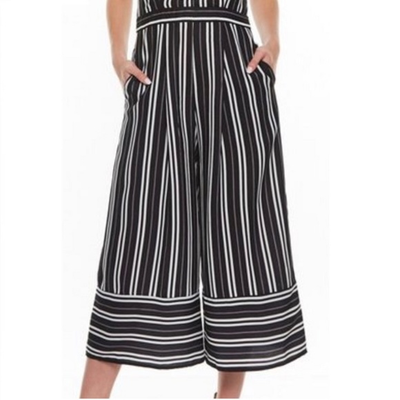 BACKLESS STRIPE MIDI JUMPSUIT - Picture 4 of 5